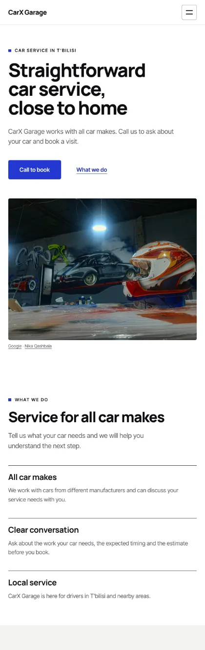 CarX Garage