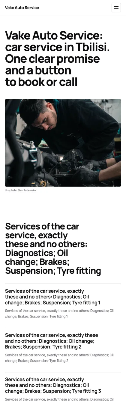 Vake Auto Service